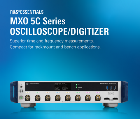 Serie oscilloscopi R&S® MXO5C