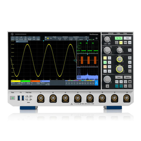 Oscilloscope R&S® MXO38 10PK 12-bit, 1 GHz, 8-channel  with PK1 Bundle Option